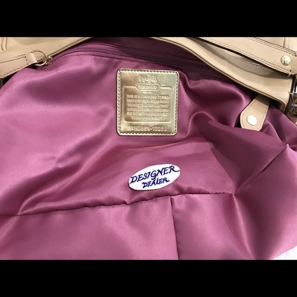 COACH Madison Tan Leather Shoulder bag 13250 VGC! - Picture 12 of 12